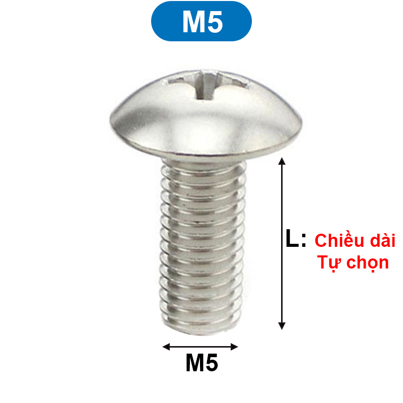 Ốc vít inox 304